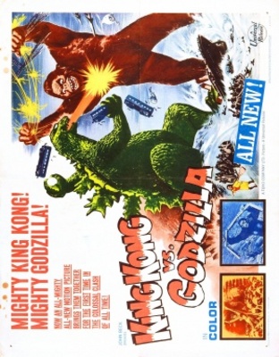 King Kong Vs Godzilla Canvas Poster