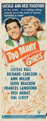 Too Many Girls Canvas Poster
