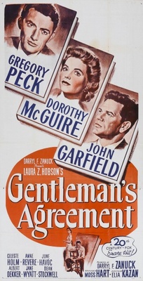 Gentleman's Agreement Wooden Framed Poster