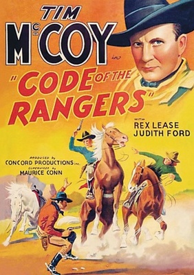 Code of the Rangers Metal Framed Poster