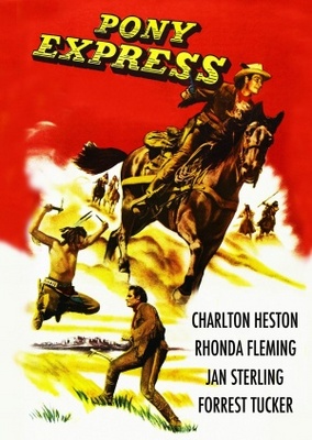 Pony Express Metal Framed Poster