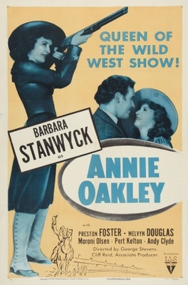Annie Oakley Poster with Hanger