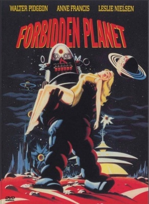 Forbidden Planet Wooden Framed Poster