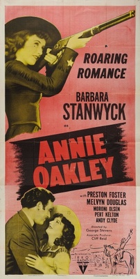 Annie Oakley Poster with Hanger