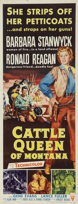 Cattle Queen of Montana Wooden Framed Poster