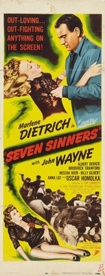 Seven Sinners Metal Framed Poster