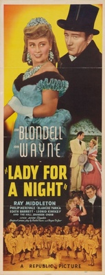 Lady for a Night Metal Framed Poster