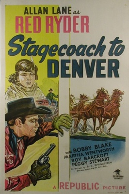 Stagecoach to Denver mouse pad