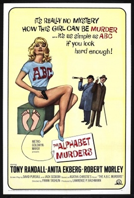 The Alphabet Murders Wooden Framed Poster