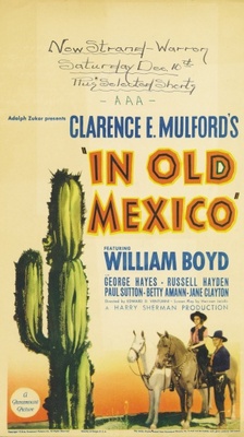 In Old Mexico Canvas Poster