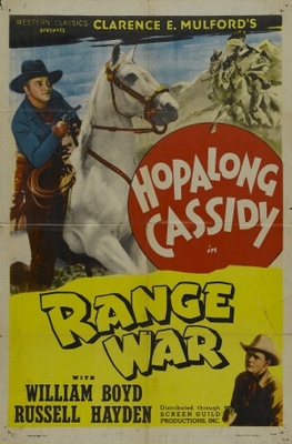Range War Poster with Hanger