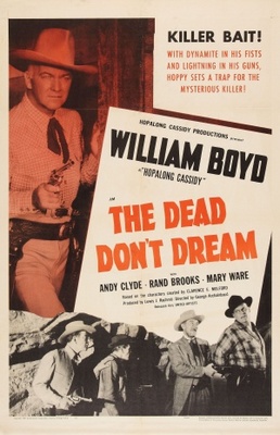 The Dead Don't Dream Wooden Framed Poster