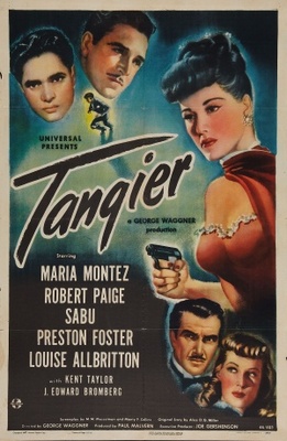 Tangier Poster with Hanger
