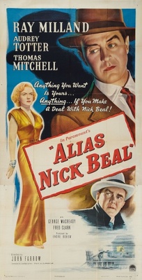 Alias Nick Beal Wooden Framed Poster