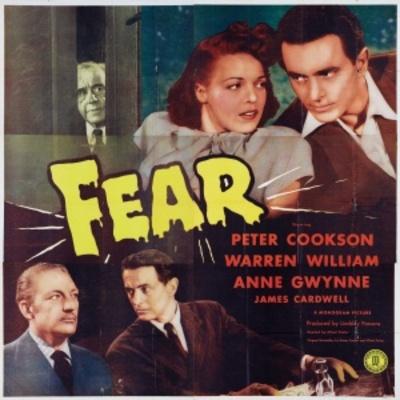 Fear Wooden Framed Poster