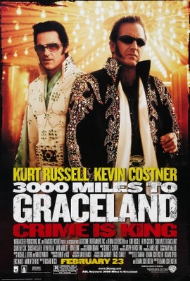 3000 Miles To Graceland Metal Framed Poster