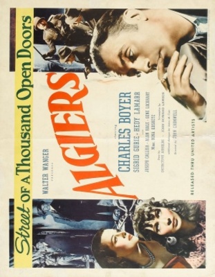 Algiers Canvas Poster