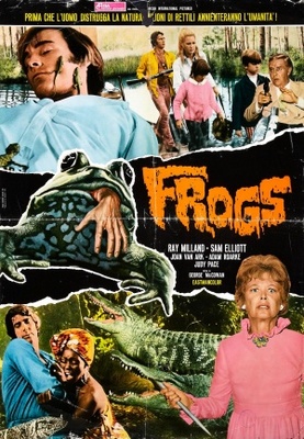 Frogs Metal Framed Poster
