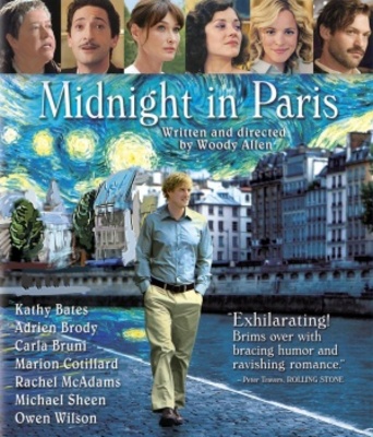Midnight in Paris Wood Print