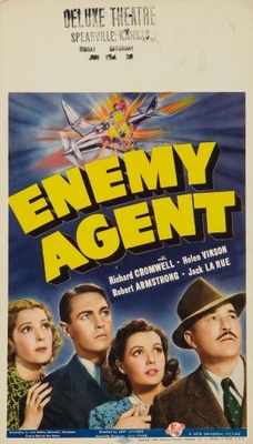 Enemy Agent Canvas Poster