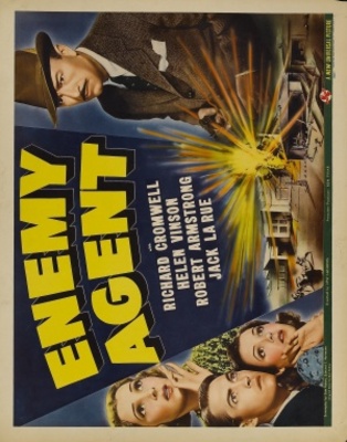 Enemy Agent Wooden Framed Poster