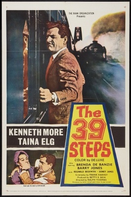 The 39 Steps Metal Framed Poster