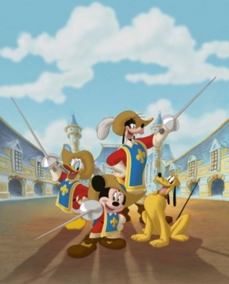 Mickey, Donald, Goofy: The Three Musketeers Metal Framed Poster