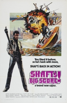 Shaft's Big Score! Metal Framed Poster