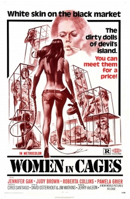 Women in Cages Metal Framed Poster