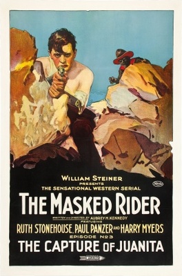 The Masked Rider tote bag
