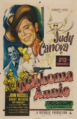 Oklahoma Annie Metal Framed Poster