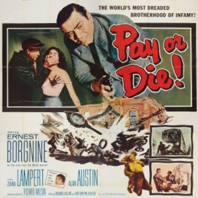 Pay or Die Wooden Framed Poster