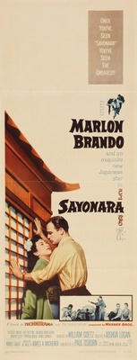 Sayonara Wooden Framed Poster