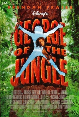 George of the Jungle Wooden Framed Poster