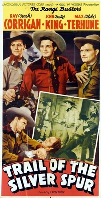 The Trail of the Silver Spurs Wooden Framed Poster
