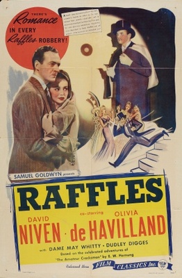 Raffles Metal Framed Poster