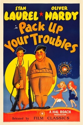 Pack Up Your Troubles Wood Print