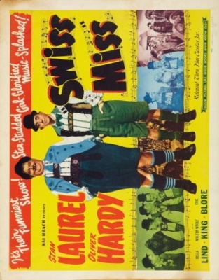 Swiss Miss Poster with Hanger