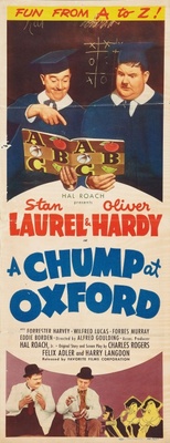 A Chump at Oxford Metal Framed Poster