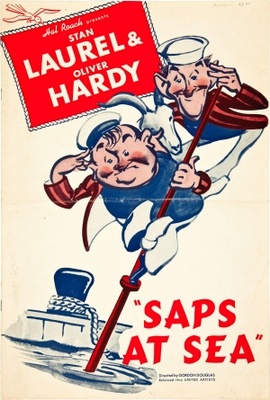 Saps at Sea Poster with Hanger