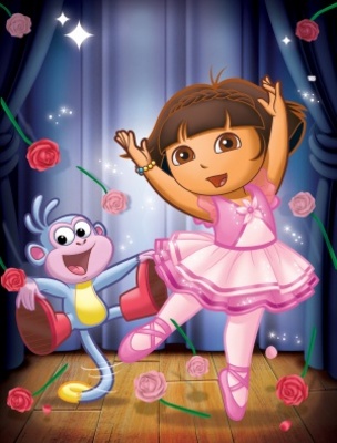 Dora the Explorer Wooden Framed Poster