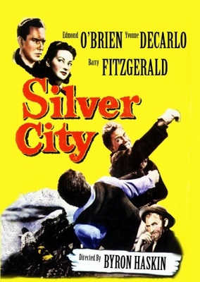 Silver City Wooden Framed Poster