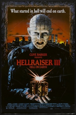 Hellraiser III: Hell on Earth Wooden Framed Poster