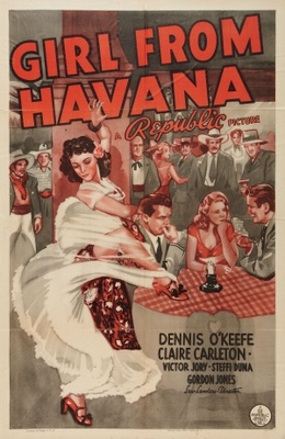 Girl from Havana pillow