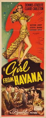 Girl from Havana Metal Framed Poster