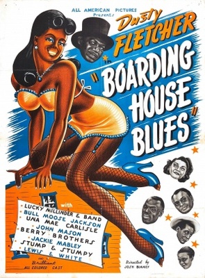 Boarding House Blues Wooden Framed Poster