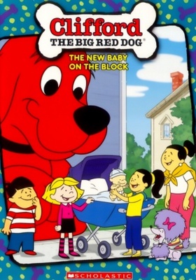 Clifford the Big Red Dog Wooden Framed Poster
