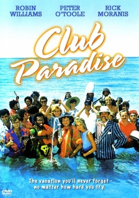 Club Paradise Wooden Framed Poster