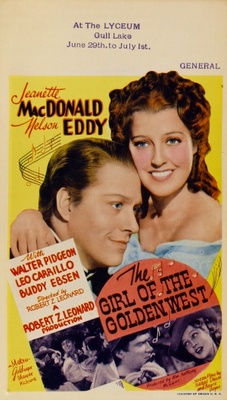 The Girl of the Golden West Wooden Framed Poster