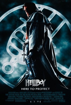 Hellboy Poster with Hanger